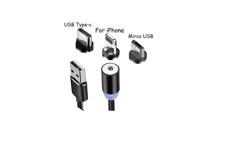 Cabo Magnético USB 3 em 1